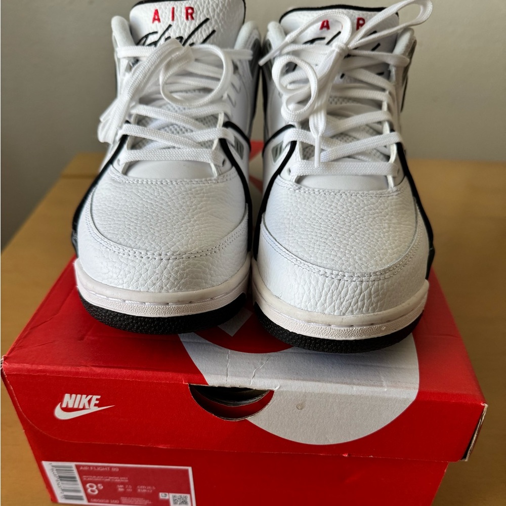 Nike Air White and Black Sneakers